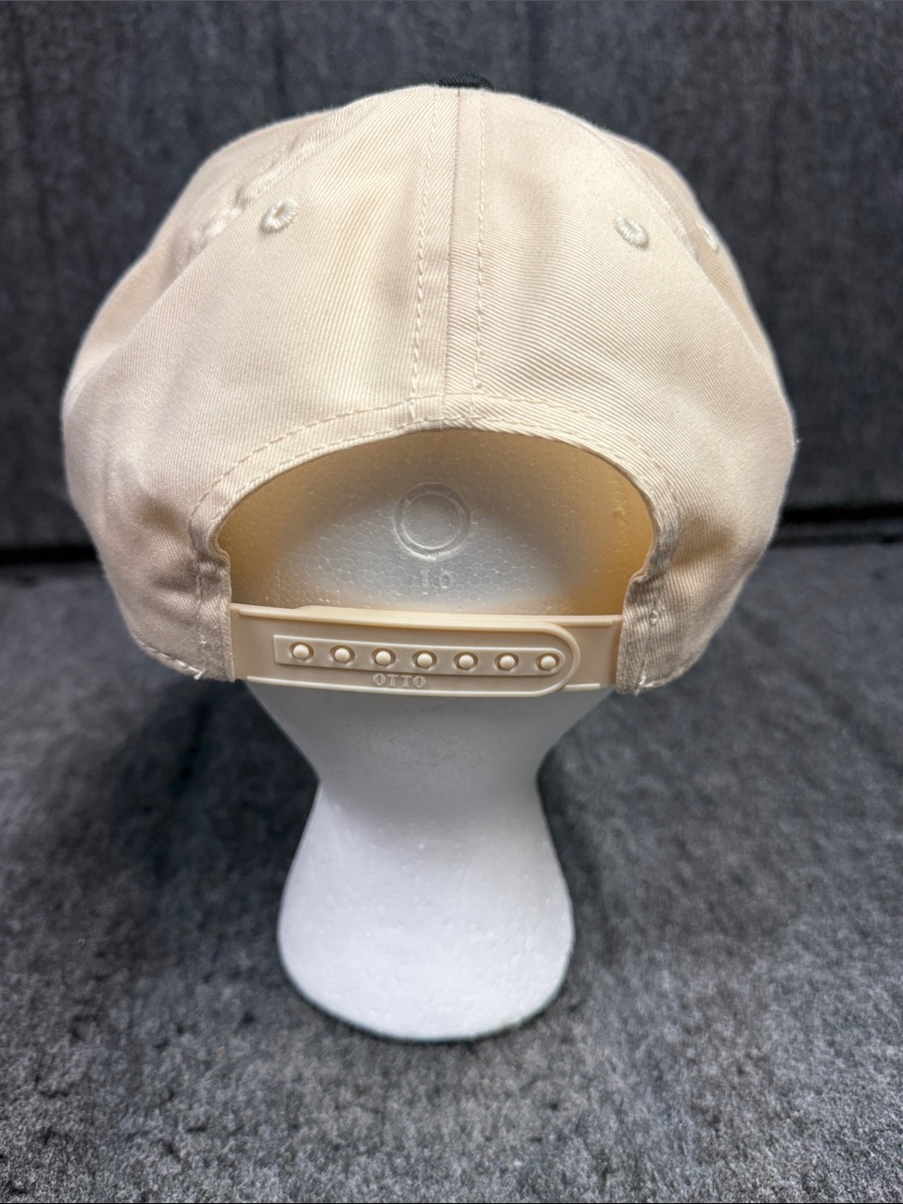 OTTO Black Brim Cream Interior Two-Tone Baseball Cap - Picture 4 of 6
